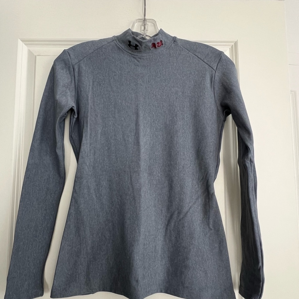 Under Armour Women's Heather Gray Long Sleeve Tee